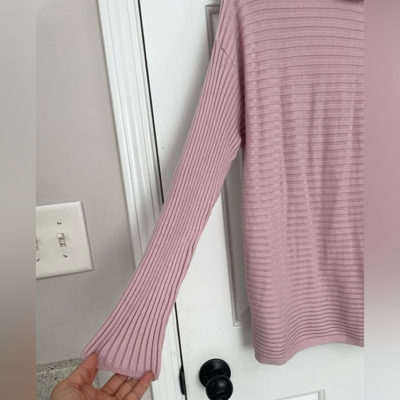New Chico's Rose pink Cowl & Turtlenecks for Women size L - Picture 3 of 7
